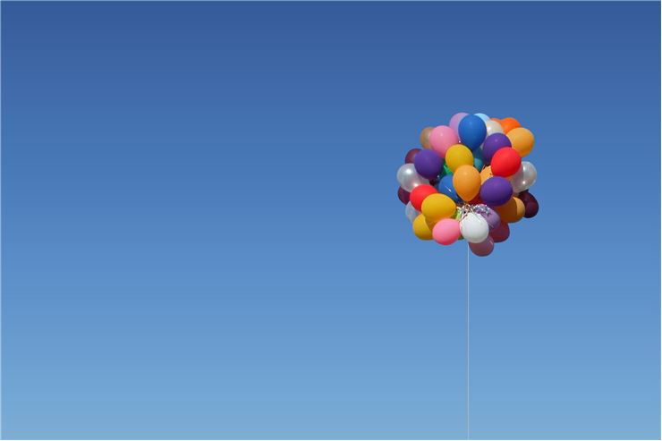 Picture Of Cluster Balloons For Party