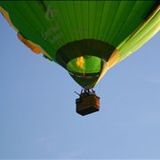 Picture Of Green Hot Air Balloon
