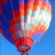 Picture Of Hot Air Balloon And Wine Festival