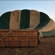 Picture Of Hot Air Balloon Inflated